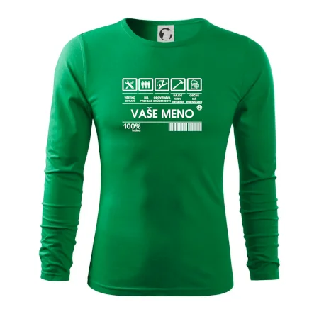 Vaše meno - čiarový kód