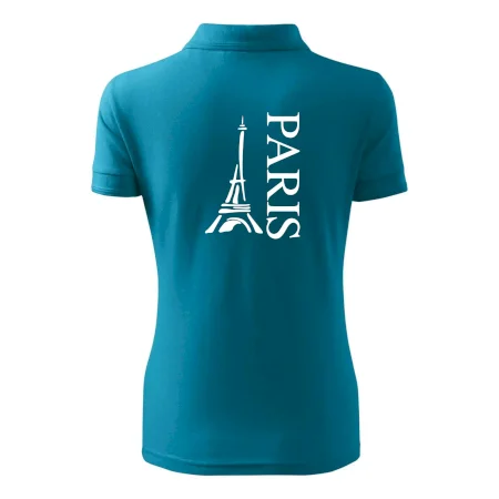 Paris nápis Eiffelovka na výšku