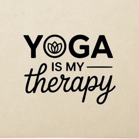 Yoga Is My Therapy nápis