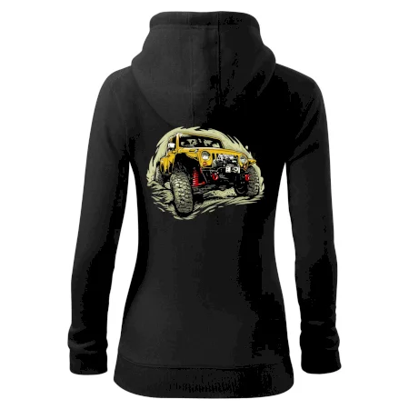 Žltý offroad s navijakom