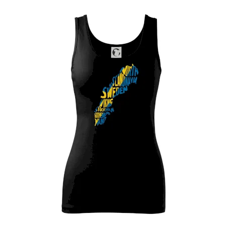 Mapy - názvy miest - Švédsko