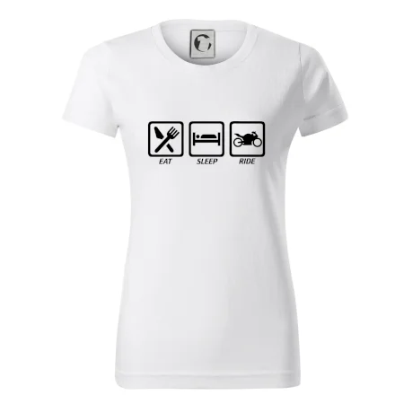 Eat sleep ride - cesta