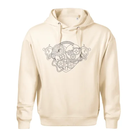Steampunk srdce kreslené