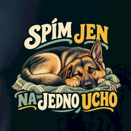 Spím jen na jedno ucho - vlčák