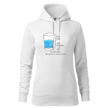 Technically, the glass is always full