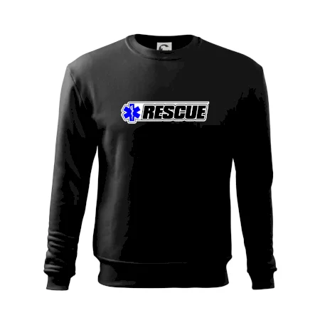 Záchranár rescue kríž modrý