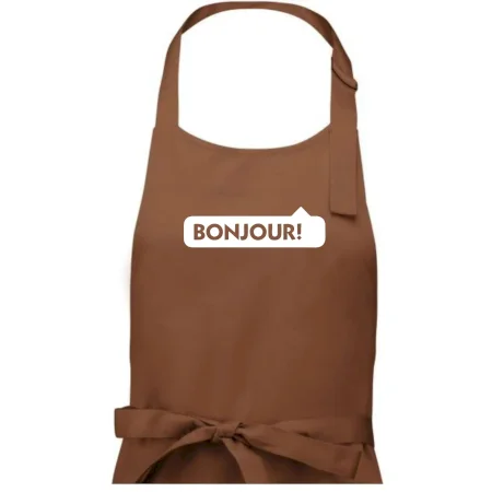 Nápis Bonjour
