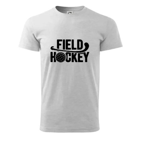 Field hockey loptička a nápis