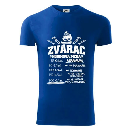 Hodinová mzda zvárač