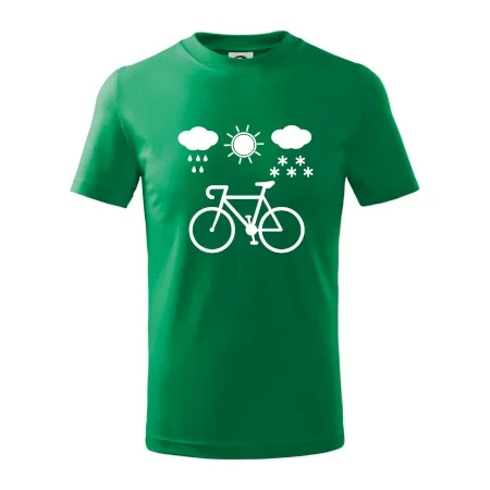 Cyklista za každého počasia