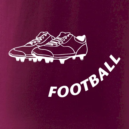 FOOTBALL nápis šikmo