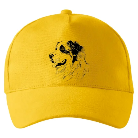 Bernský salašnícky pes čierna kresba