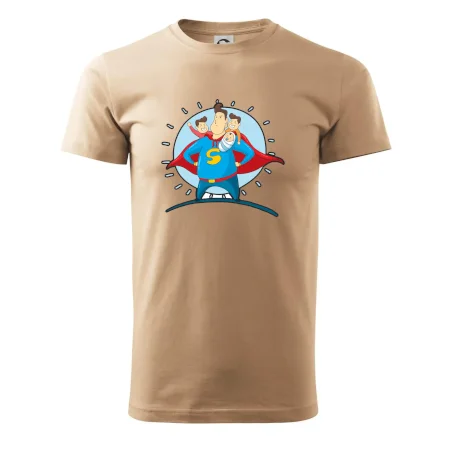 Táta superman - kluk, kluk a dítě