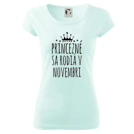Princezné sa rodia v novembri
