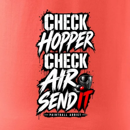 Kontrola zásobníka – Check Hopper Air paintball