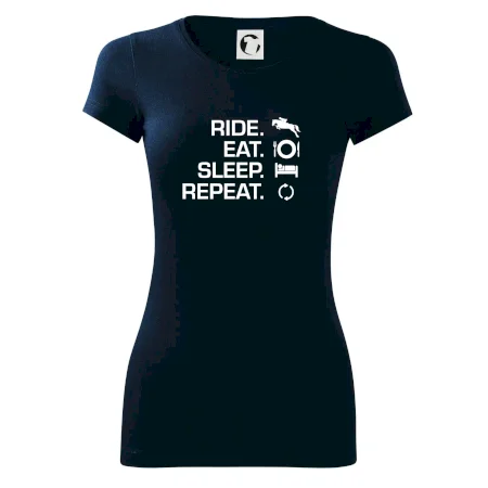 Ride Eat Sleep Repeat Kôň