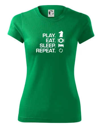 Eat sleep play - šach