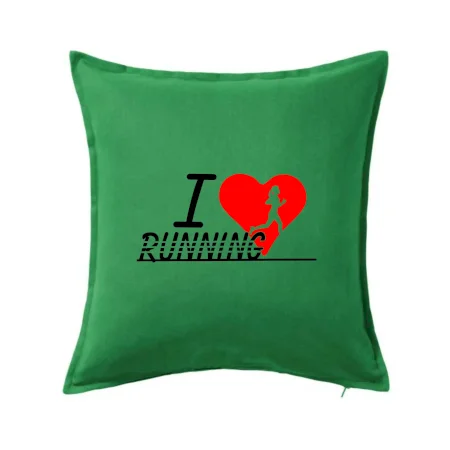 I love running dievča