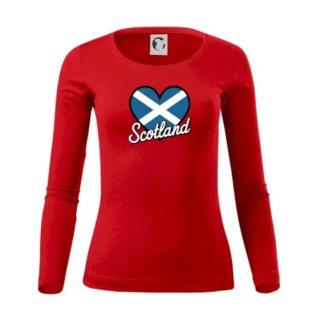 Scotland Srdce s vlajkou