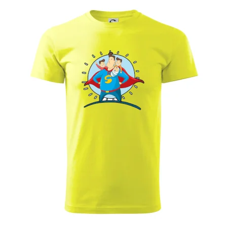 Táta superman - kluk, kluk a dítě