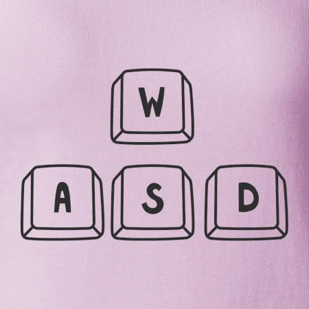 WASD klávesy - prso