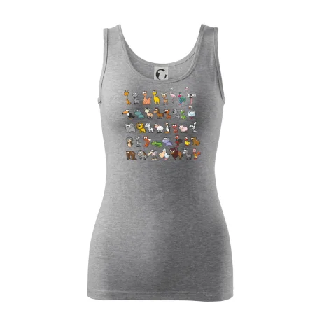 Tričko plné zvieratiek