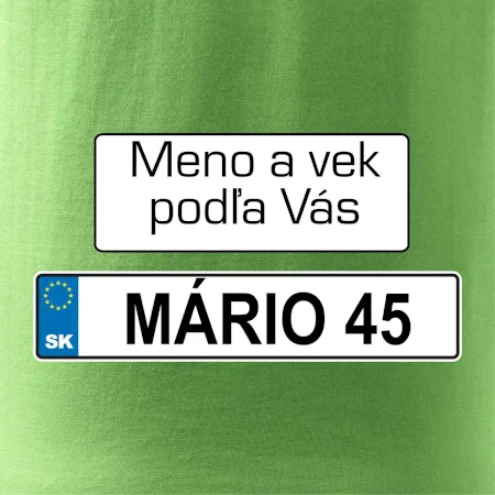 ŠPZ Meno a vek