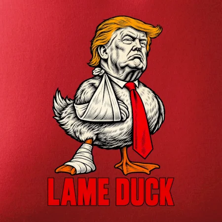 Donald Trump lame duck rytina