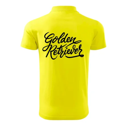Golden retriever - nápis okrasný