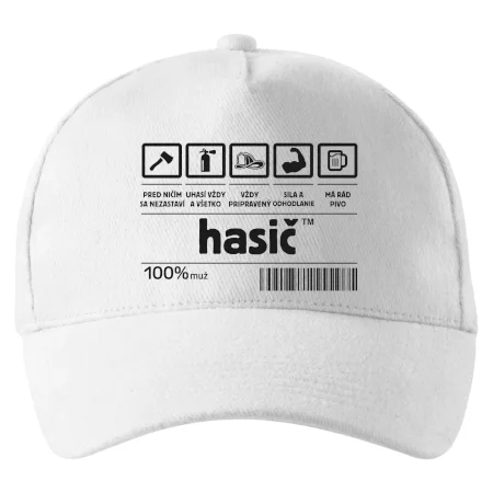 Čiarový kód - Hasič / hasička