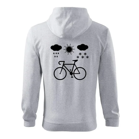 Cyklista za každého počasia