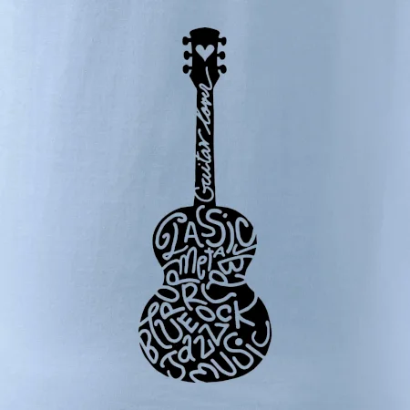 Gitara - názvy hudobných štýlov