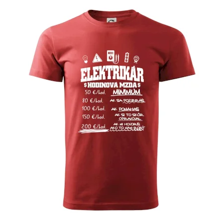 Hodinová mzda elektrikár