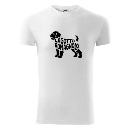 Lagotto romagnolo nápis v tele