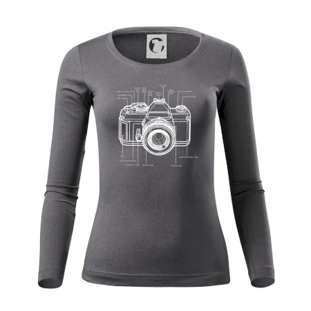 Nákres starý fotoaparát