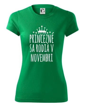 Princezné sa rodia v novembri