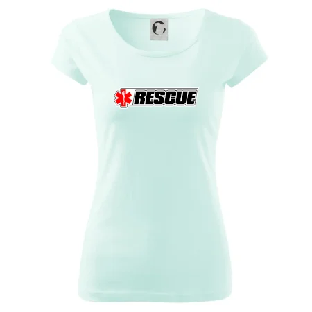 Záchranár rescue kríž červený