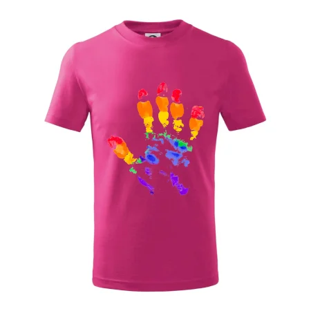 LGBT hand print