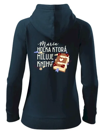 Kniha - Holka, ktorá miluje knihy  - Vaše meno
