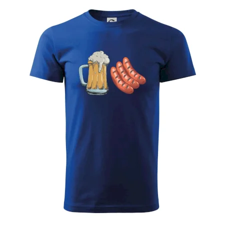 Pivo a klobása
