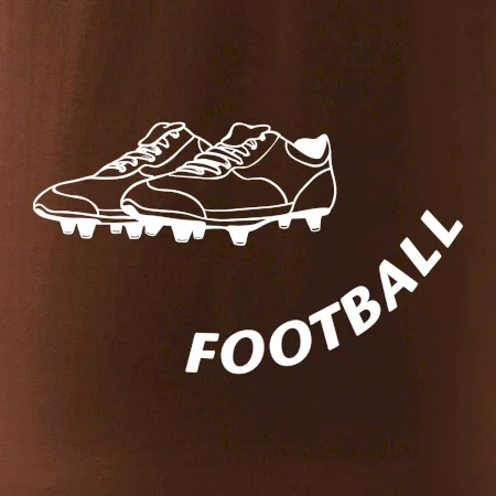 FOOTBALL nápis šikmo