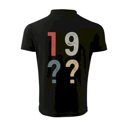 Vintage číslica - vlastný rok