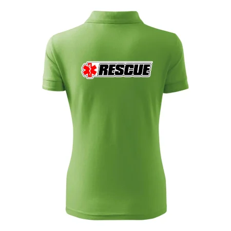 Záchranár rescue kríž červený