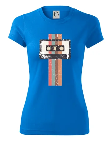 Retro kazeta - pruhy