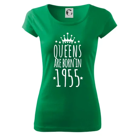 Queens are born in 1955