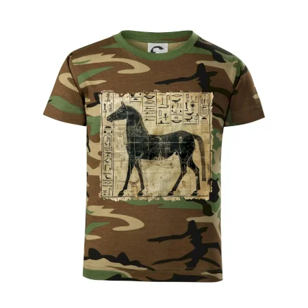 Egyptské hieroglyfy kôň