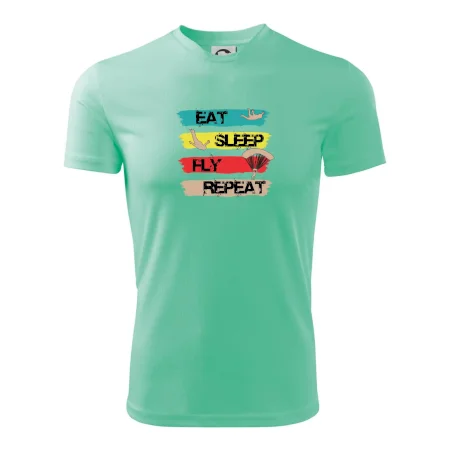 Eat Sleep Fly Repeat Paragliding