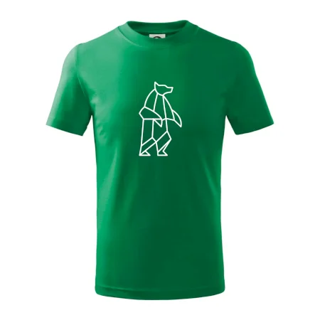Geometria ľadový medveď stojaci