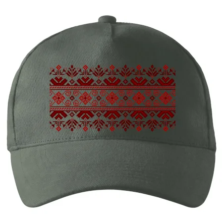 Ukrajinský vzor - červený