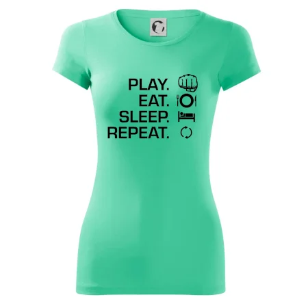MMA eat sleep repeat